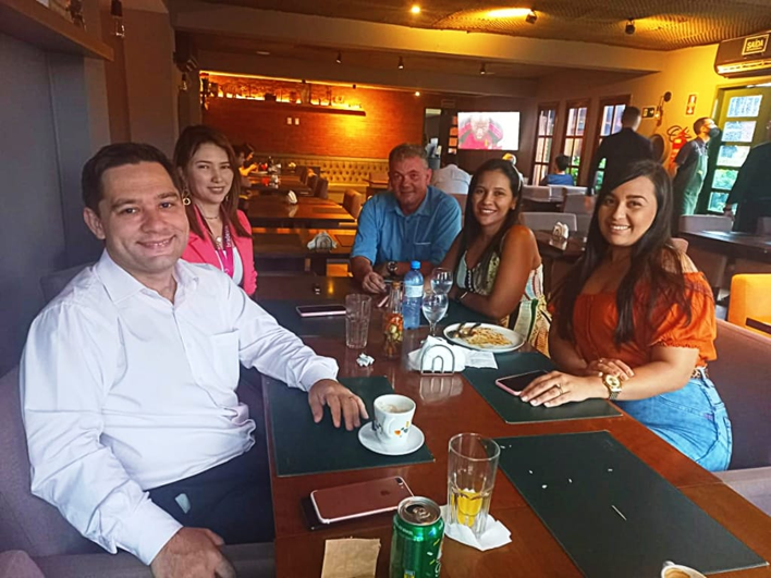 Encontro com os representantes locais do Banco Bradesco