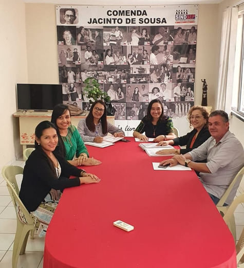 Reunião com Membros do Sindicato dos servidores públicos municipais de Quixadá, Ibaretama, Banabuiú, Choró e Ibicuitinga – SINDSEP