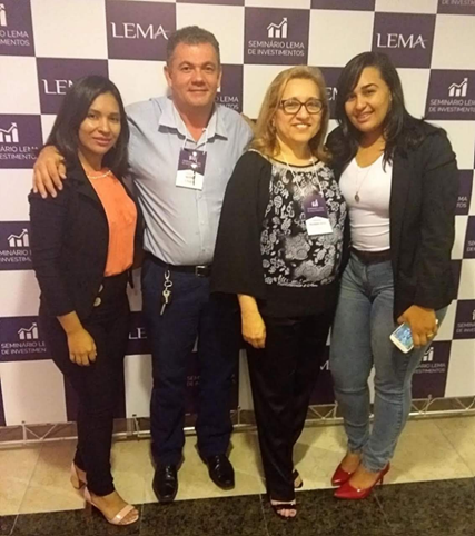 Diretoria Executiva do IPREV, juntamente com a Dra. Eliene Brasileiro, participaram do Seminário Lema de Investimentos